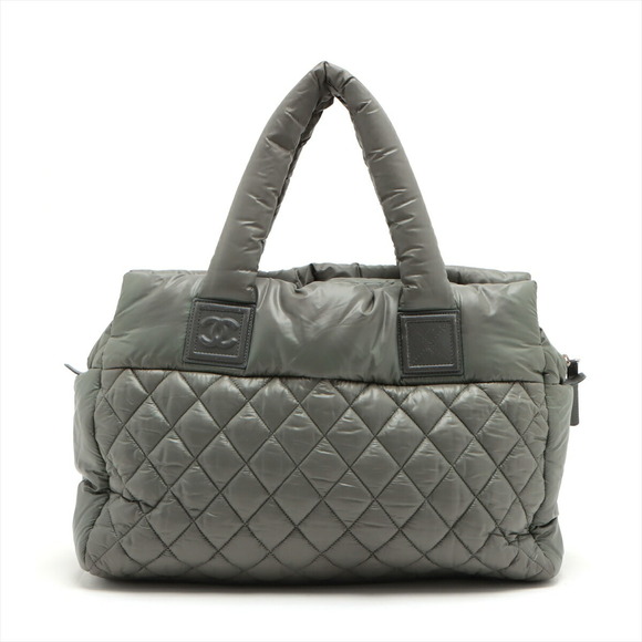 CHANEL Coco Cocoon nylon leather tote bag - Picture 2 of 14